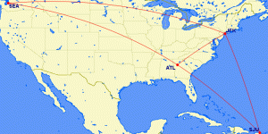 Map of Flight Two REVISED